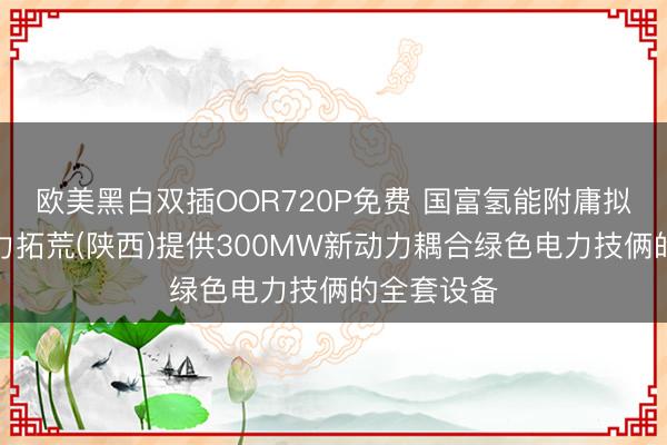 欧美黑白双插OOR720P免费 国富氢能附庸拟向九疆电力拓荒(陕西)提供300MW新动力耦合绿色电力技俩的全套设备